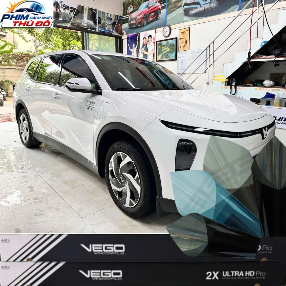 Phim cách nhiệt Vego cho VinFast Limo Green: Giải pháp chống nóng và tối ưu năng lượng cho MPV điện 7 chỗ