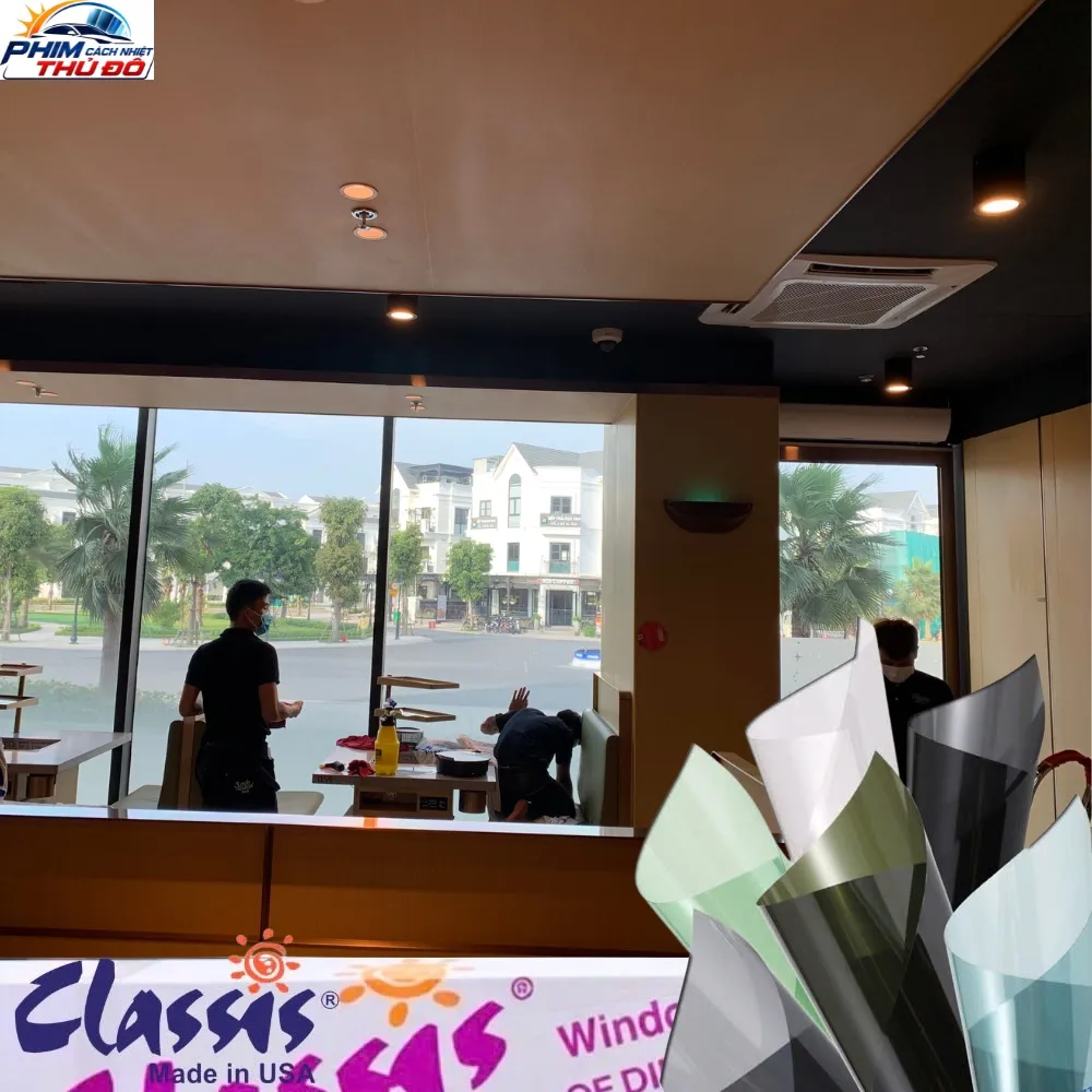 Phim cách nhiệt Classis Spectra 50: Đỉnh cao cản nhiệt trong suốt, giữ trọn tầm view triệu đô cho phòng khách