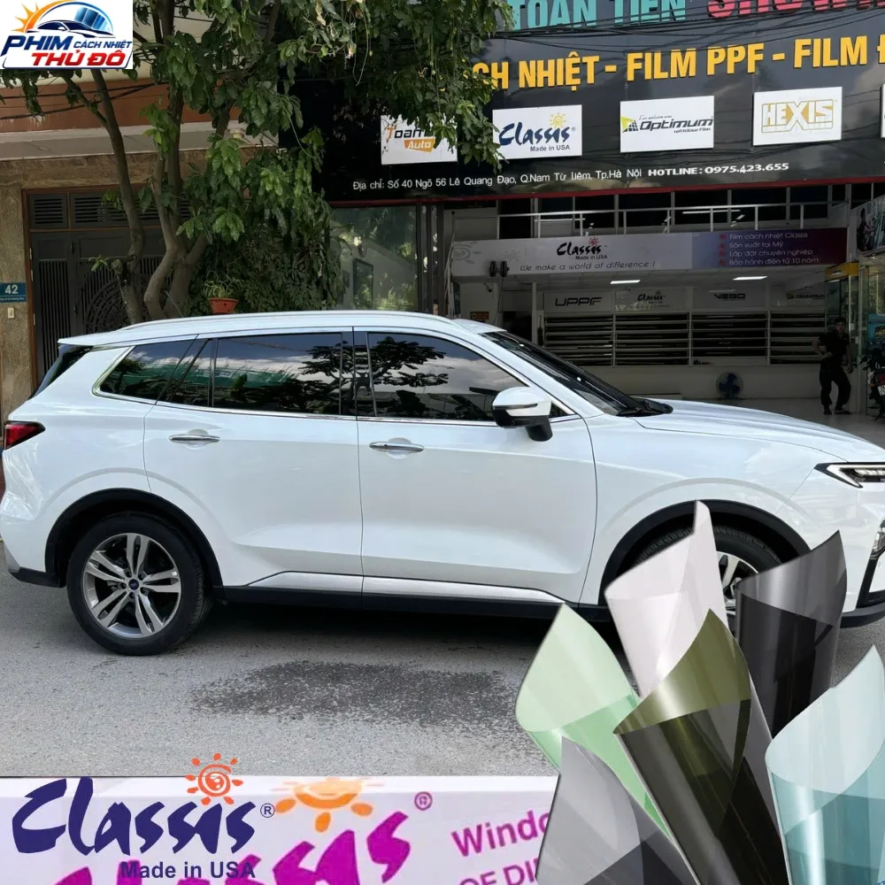 Phim cách nhiệt Classis gói Super Film cho Ford Territory: Bản lĩnh chống nóng Mỹ cho chiếc SUV đô thị thế hệ mới