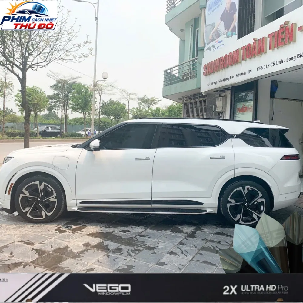 Phim cách nhiệt Vego cho VinFast VF 9: Giải pháp chống nóng toàn diện và bảo vệ khoang thương gia E-SUV