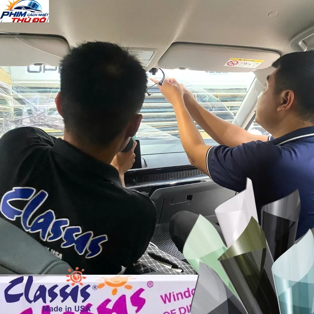 Dán Phim Cách Nhiệt Classis Gói Super Film Cho Xe Hyundai Tucson – Kính lái mã Spectra35 - Kính sườn và hậu mã Black20, Black10