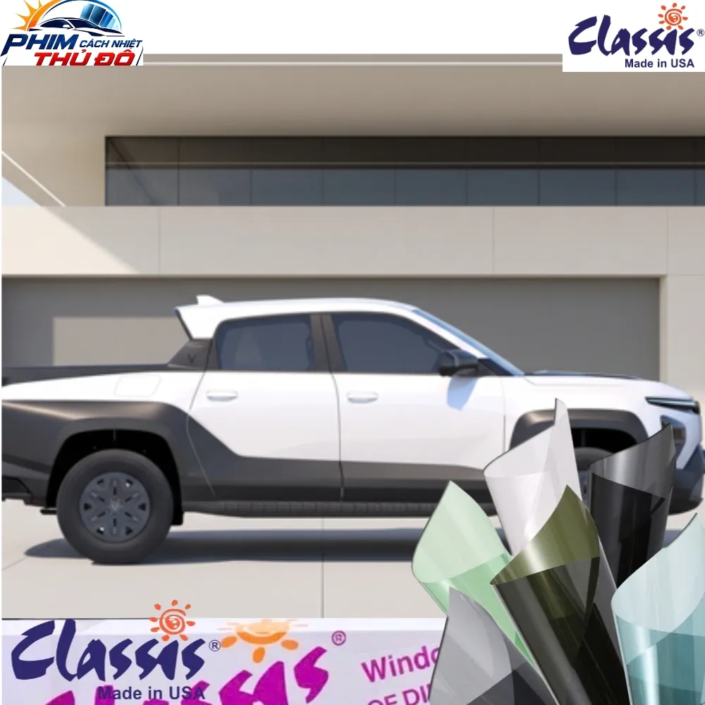 Dán Phim Cách Nhiệt Classis Gói Super Film Cho Xe VinFast VF Wild – Kính lái mã Spectra35 - Kính sườn và hậu mã Black20, Black10