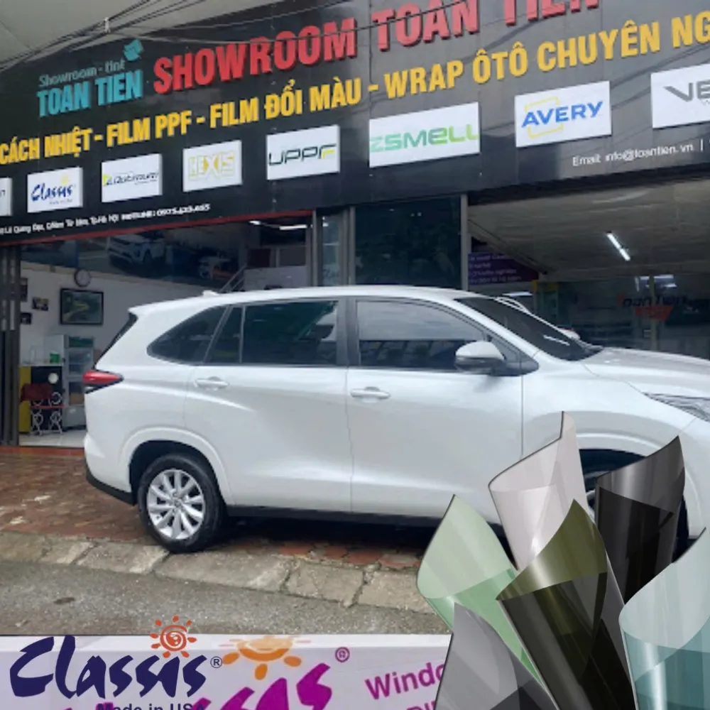 Phim Cách Nhiệt Classis Gói Super Film Dùng Cho Xe Toyota Innova – Giải Pháp Chống Nóng Toàn Diện Cho MPV Quốc Dân