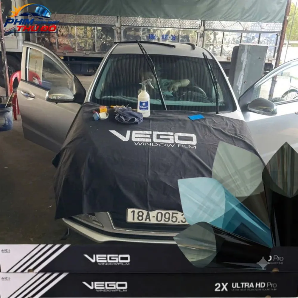 Dán phim cách nhiệt Vego Malaysia cho Mazda 6 (Gói VIP: Kính lái Top 70 Pro + Kính sườn & Hậu Top 20 Pro)