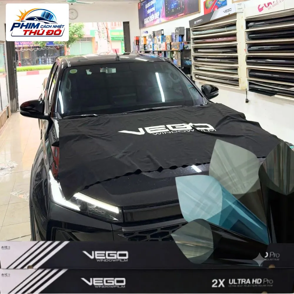 Dán phim cách nhiệt Vego Malaysia cho Hyundai Custin (Gói VIP: Kính lái Top 70 Pro + Kính sườn & Hậu Top 20 Pro)